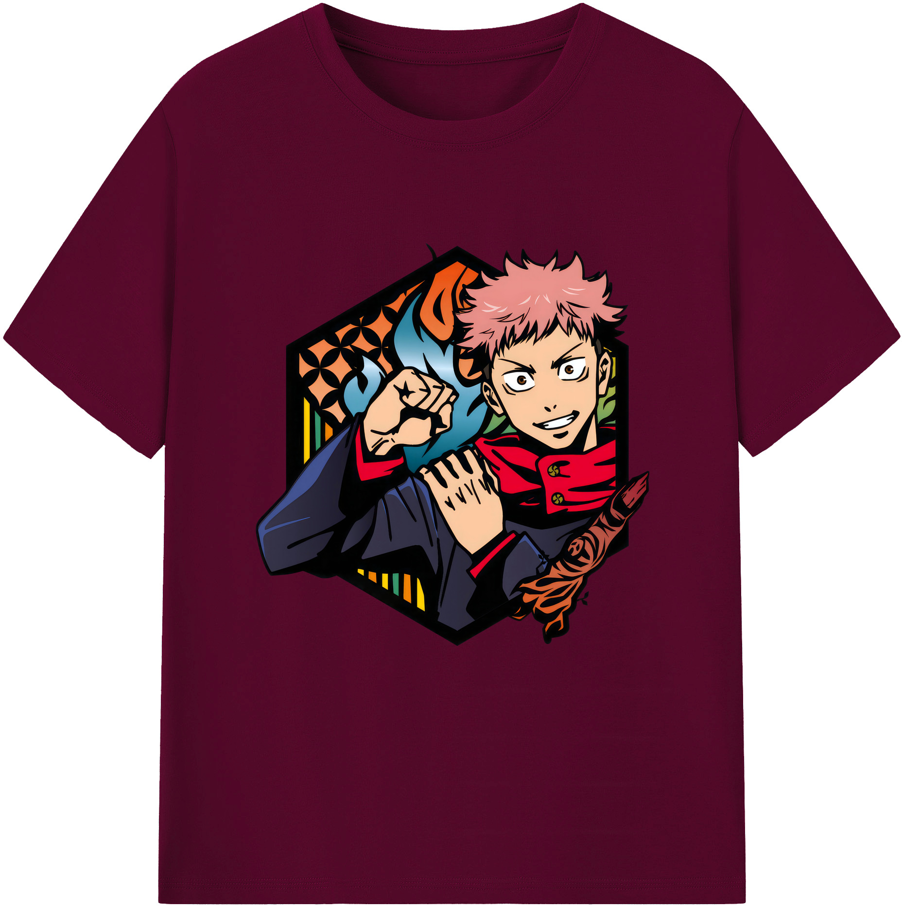 （画像用） 呪術廻戦 Jujutsu Kaisen レディースカジュアルプリントTシャツ（綿100％）